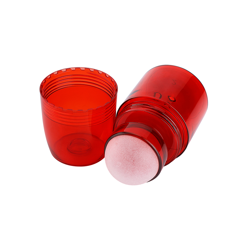Rollo de cilindro de 70 ml en botella de rodillo de vidrio de aceite esencial desodorante