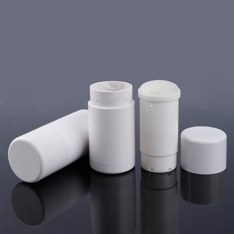 Envase de barra desodorante recargable biodegradable respetuoso con el medio ambiente, embalaje cosmético de barra desodorante, barra de plástico desodorante